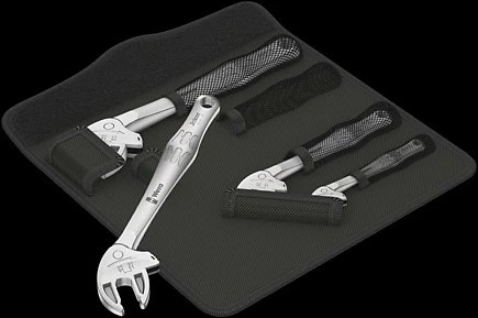 Çelës i rregullueshëm Wera Joker 6004, set 4 copë, metallic