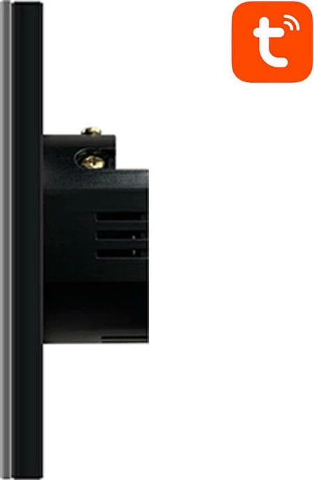 Switch i mençur Avatto LZTS02-EU-B3, 3 kanale, ZigBee, pa tel neutral, i zi