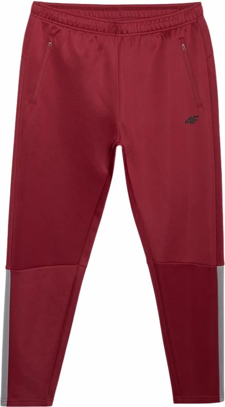 Pantallona sportive për meshkuj 4f, të kuqe të errëta