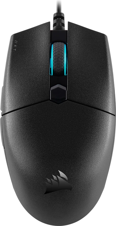 Maus CORSAIR KATAR PRO, 12400 DPI, me kabllo USB, RGB, i zi