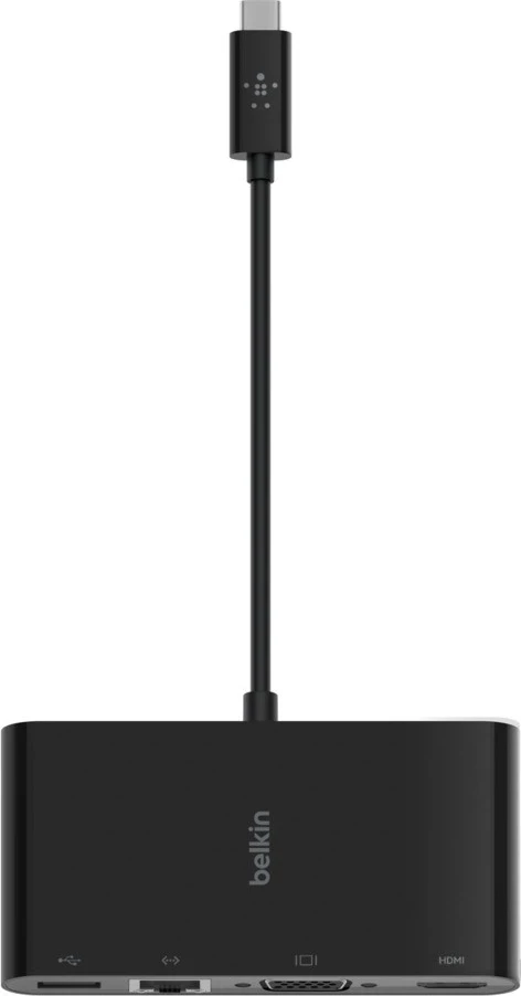 Hub Interface Belkin AVC005BTBK, USB 3.2 Gen 1 (3.1 Gen 1) Type-C, i Zi