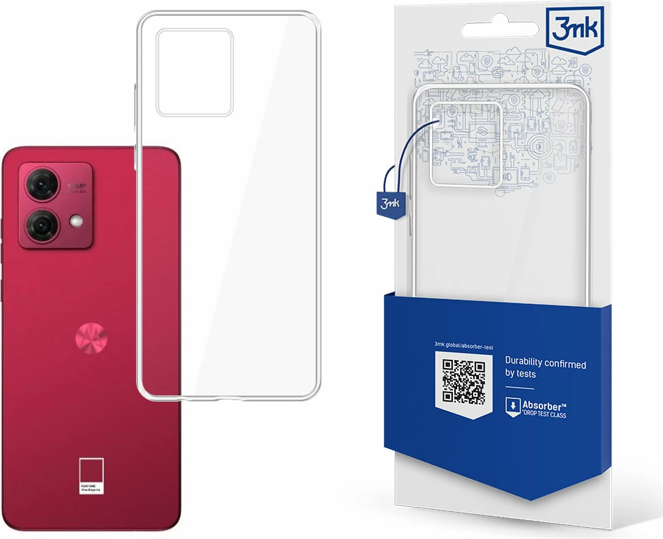 Mbështjellës 3mk Protection Clear Case për Motorola Moto G84 5G, Transparent