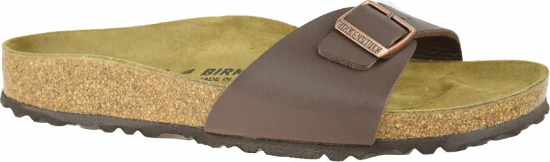 Shlapa femra Birkenstock Madrid BF 40393, kafe