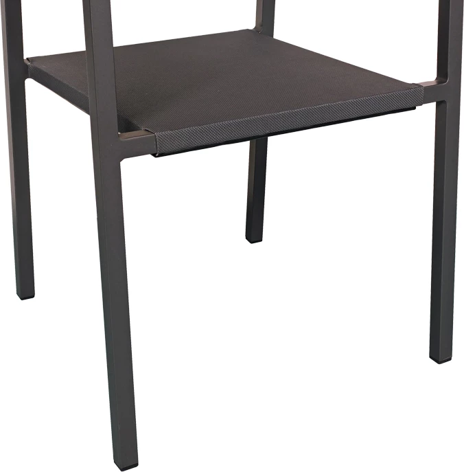 Tavolinë me karrige Savor-Nares set prej 5 copash alumini dhe ratan ngjyrë natyrale 140x80x72.5cm