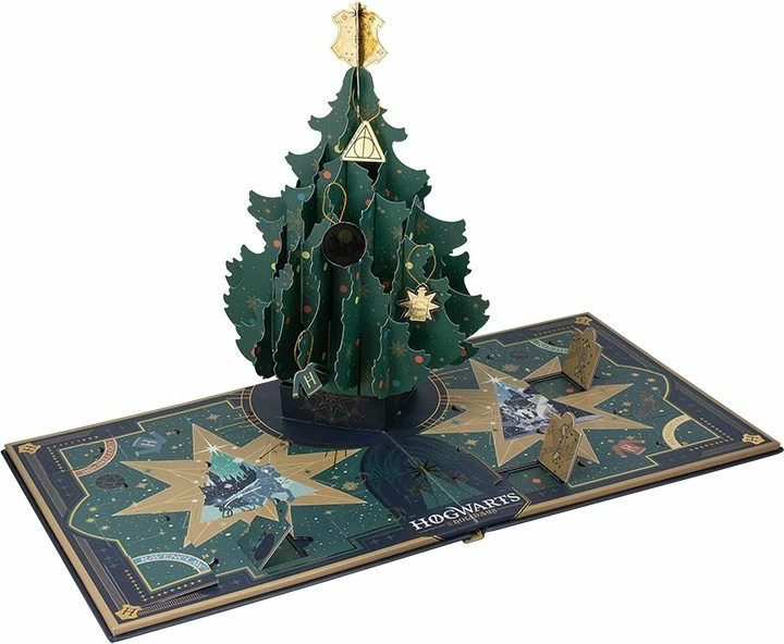 Kalendar adventi pop-up Paladone Harry Potter Hogwarts, 24 ornamente kartoni