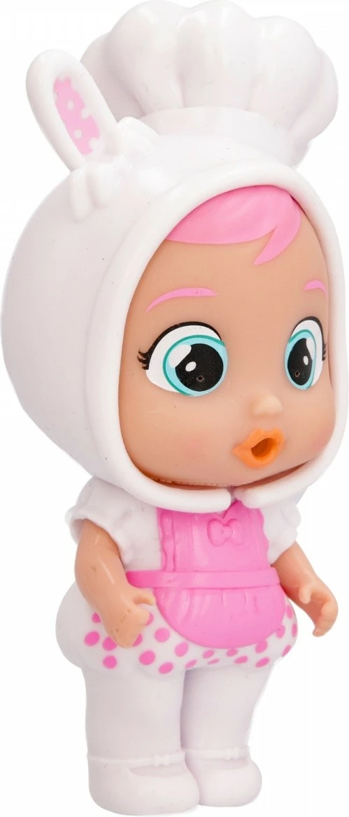 Kukull Cry Babies Magic Tears Di Stars Talent Coney, Tm Toys, plastikë, me aksesorë, rozë/bardhë
