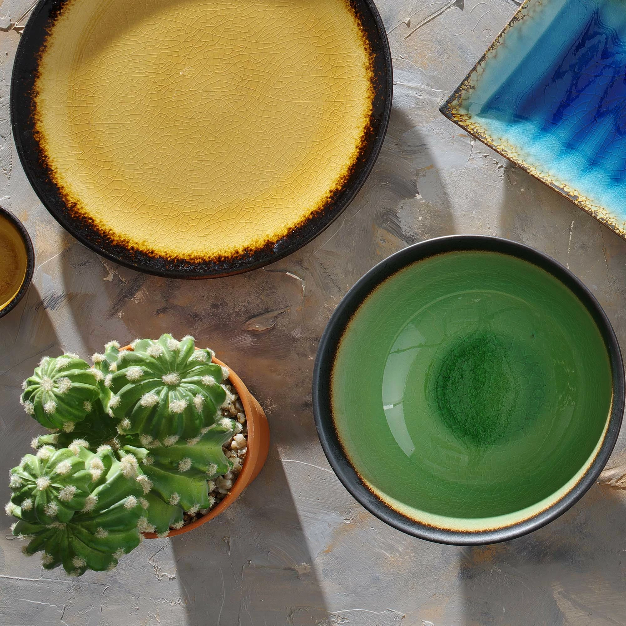 Tas konik Fine Dine Beryl 1.5L 225x90mm, gjelbër, set 2 copë