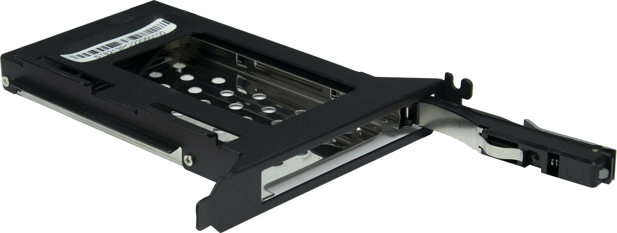 Kornizë ndërruese Inter-Tech ST-8213PCI, për HDD/SSD 2.5", montim 1xPCI Slot, e zezë