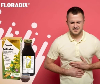 Shurup bimor për mëlçi, stomak dhe tëmth Salus FLORADIX Gallexier, 250 ml