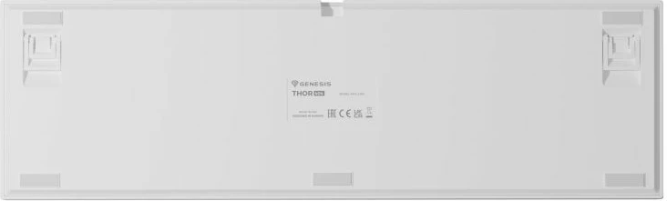 Tastierë mekanike Genesis NKG-2300, e bardhë