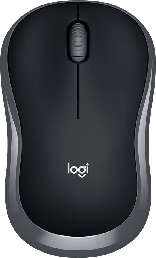 Maus LOGITECH M185 pa kabllo 2.4 GHz, Swift Grey