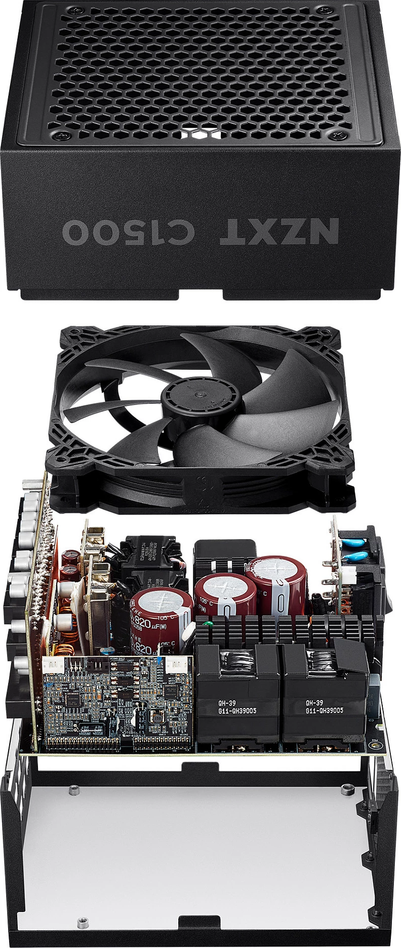 Furnizues rryme NZXT C1500 Platinum 1500W, 80+ Platinum, Full Modular, ATX 3.1, i zi