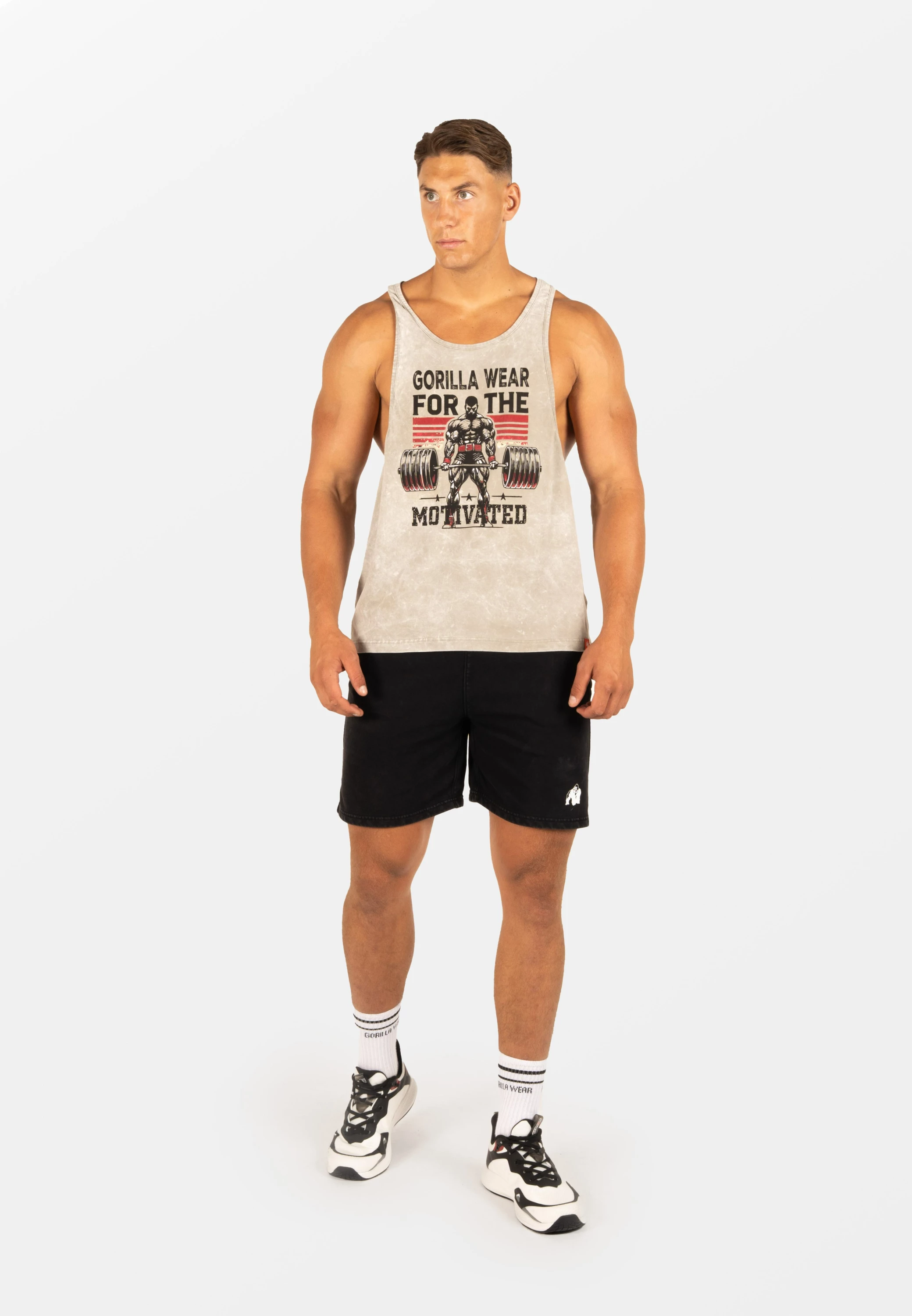 Maicë fitnesi për meshkuj Churchill - Washed Green