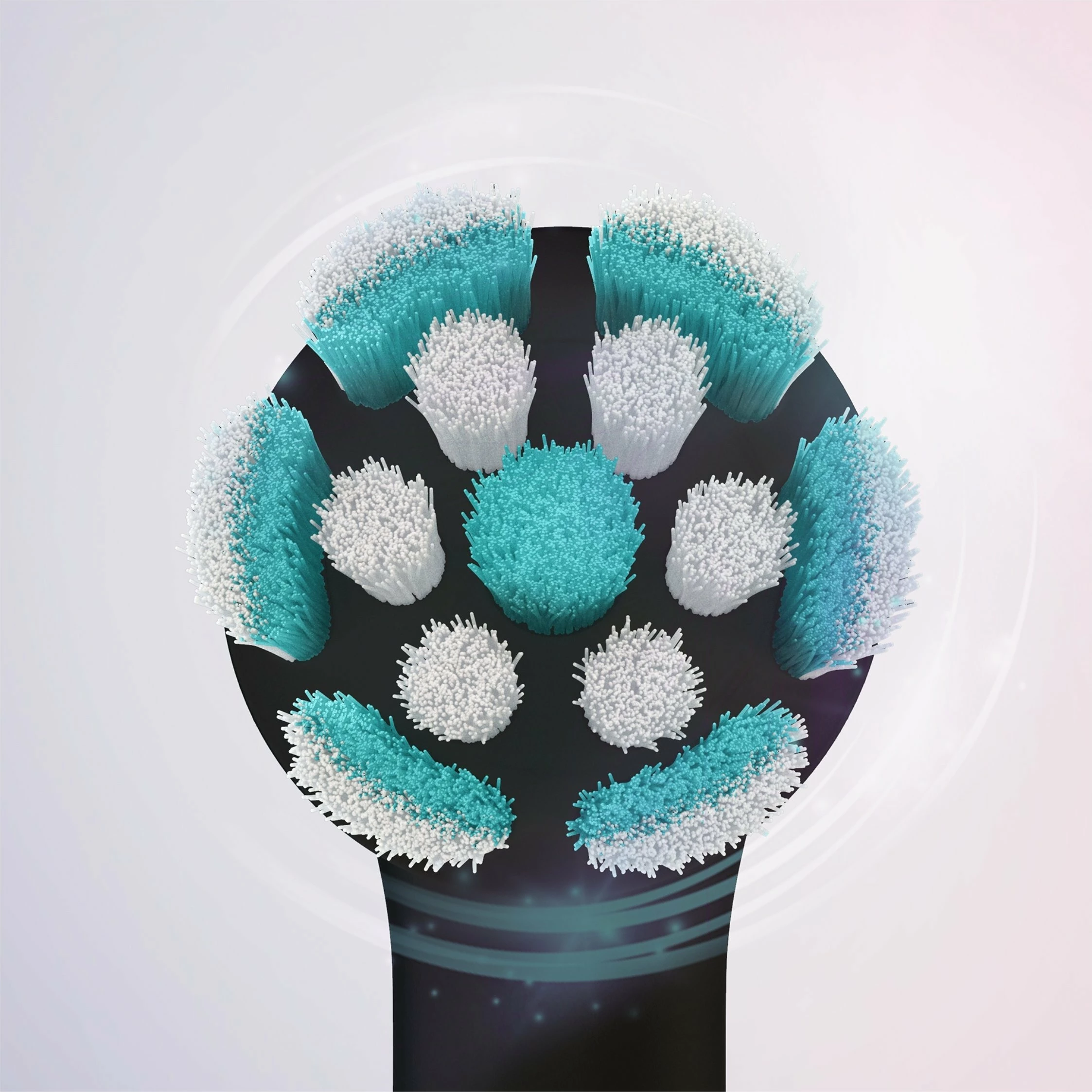 Koka zëvendësuese për furçë dhëmbësh Oral-B iO Gentle Care, 6 copë, e zezë
