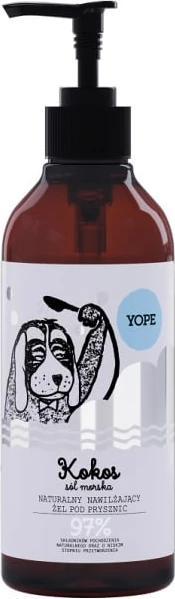 Xhel dushi Yope Kokos dhe Kripë Deti 400ml