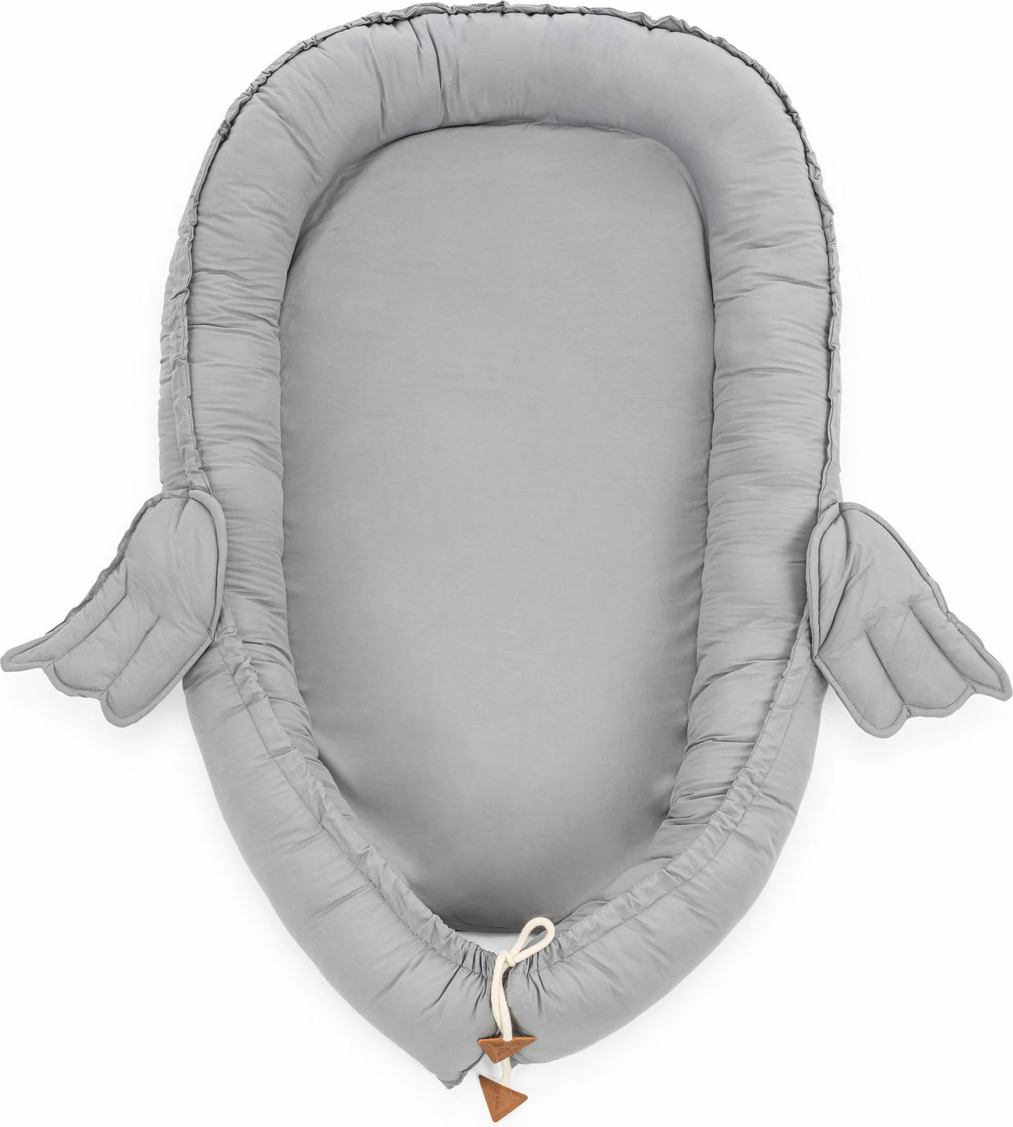 Shtrat për bebe Evila Originals, babynest, ngjyrë gri