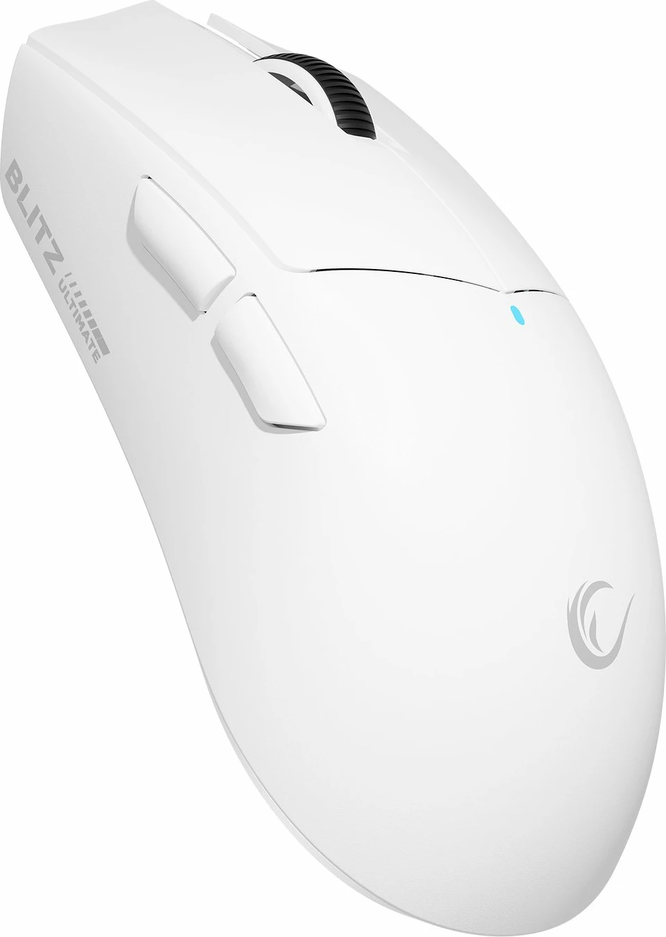 Maus Rampage Blitz Ultimate BLITZ-WHITE 30000 DPI 8000 Hz wireless/USB-C i bardhë set me receiver 8K + kabllo 1.6 m