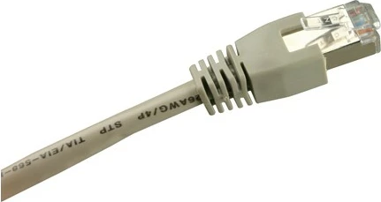 Kabllo rrjeti Sharkoon Cat6 RJ45 5m, gri