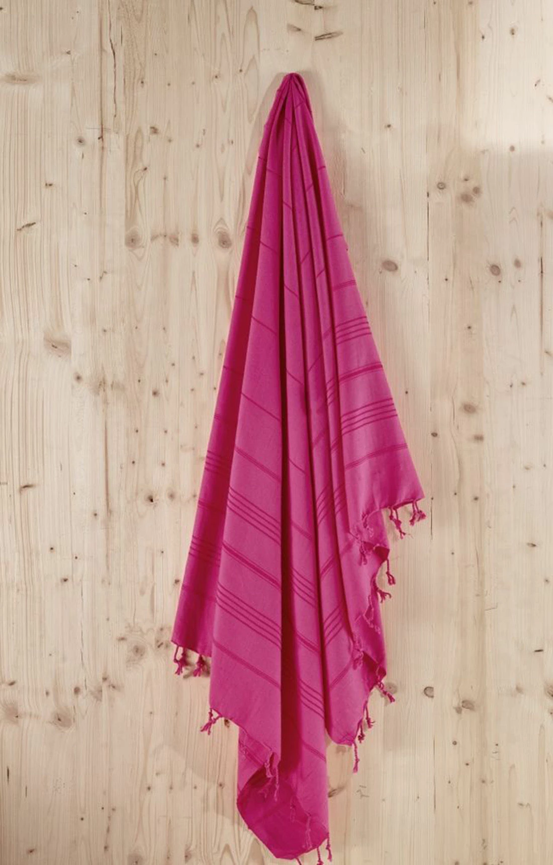 Peshqir plazhi Fouta, fuchsia, Mijolnir Sultan, 95x175cm