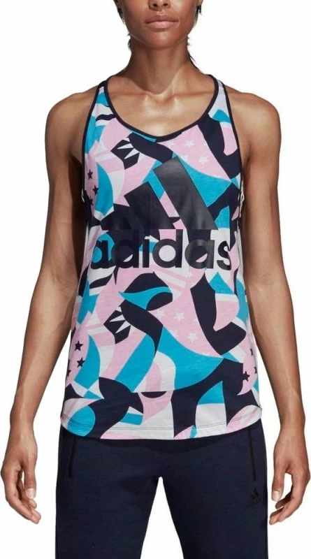 Maicë adidas për femra, modeli Sid Tank Top, me ngjyra