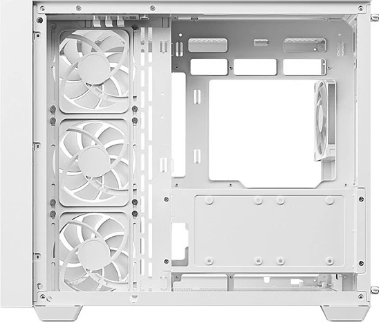 Kasë DeepCool CG530U 4F, Tower ATX/micro ATX/ITX, Tempered Glass, e bardhë