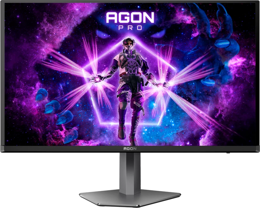 Monitor gaming AOC AGON PRO AG276QKD2 27\", QHD, QD-OLED, 500Hz, 0.03ms, HDR500 TrueBlack, G-Sync Compatible, USB hub, 2x HDMI 2.1, DP 2.1, Full Ergo, i zi