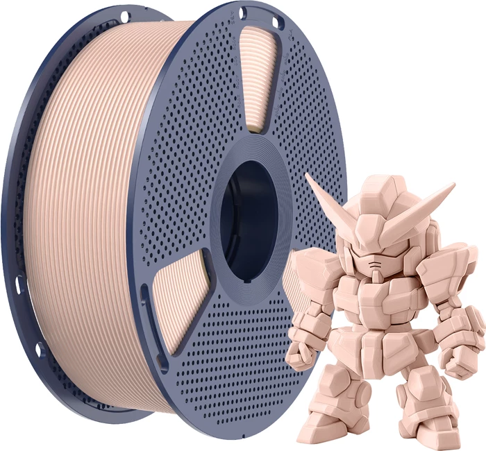 Filament për printer 3D Sunlu PLA+ 2.0 1.75 mm ±0.02 mm, Beige