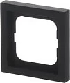Kornizë për prizë/ndërprerës Busch-Jaeger 1754-0-4419, 1 modul, 80x80mm, e zezë