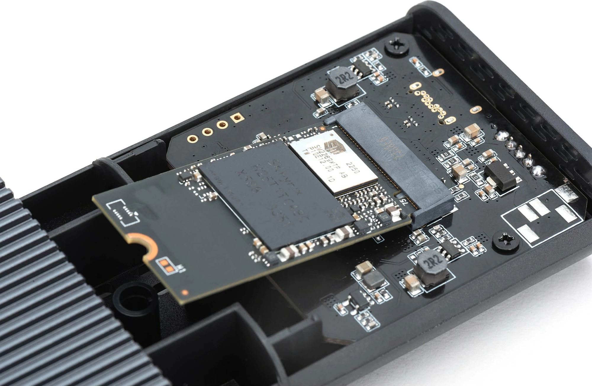 Kasë SSD Digitus USB M.2 NVMe, 8TB, USB4 Gen 2x2, gri