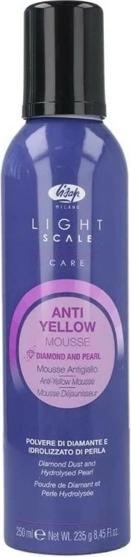 Shkumë për flokë Lisap Light Scale Anti Yellow për femra, 250ml