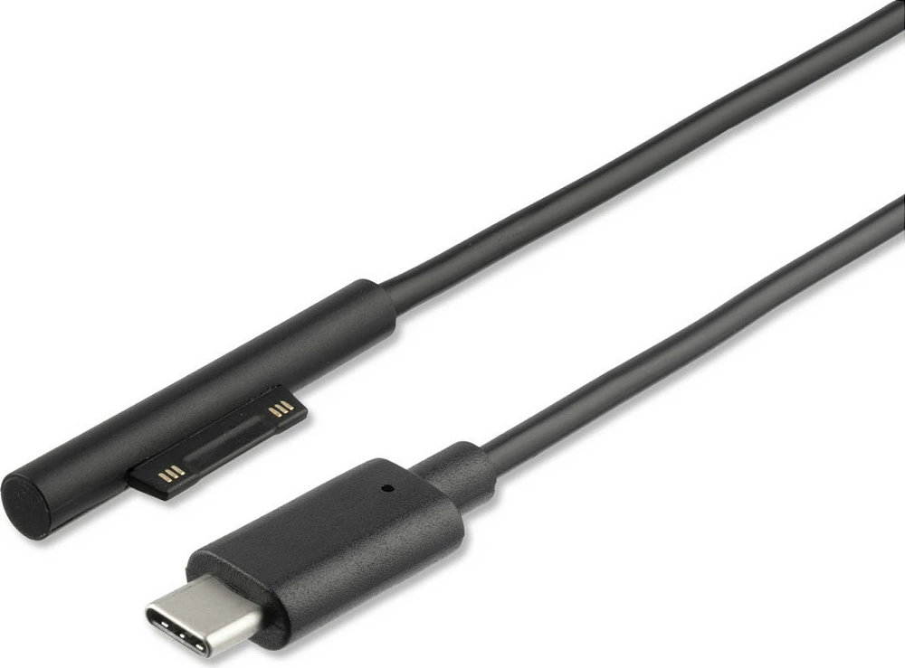 Kabllo karikimi 4smarts Microsoft Surface Connect në USB Tip-C 1m e zezë