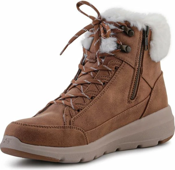 Këpucë Skechers Glacial Ultra Cozyly për Femra, Ngjyrë Kafe [Madhësia: 39]