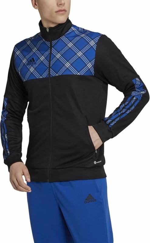 Duks për meshkuj adidas Tiro, i zi dhe blu [Madhësia: M]