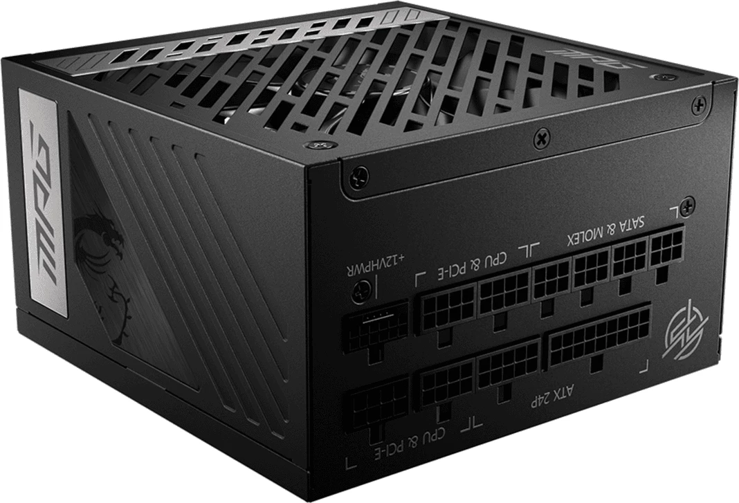 Furnizues energjie PC, MSI, MPG A1000G PCIE5 306-7ZP7C11-CE0, 1000W, plotësisht modular, Silver/Black
