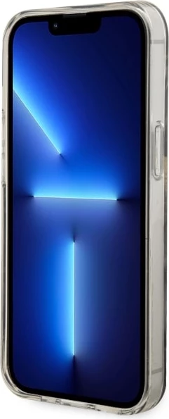 Mbështjellës Guess Golden Marble për iPhone 14 6.1", MagSafe, i zi