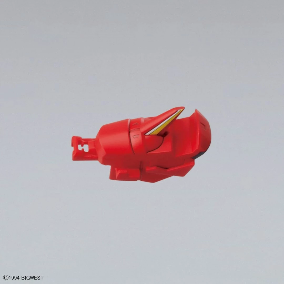 Model ndërtimi Bandai HG 1/100 Macross VF-19 Custom Fire Valkyrie me Sound Booster, i kuq