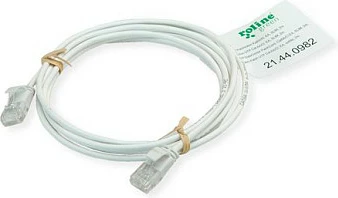 Kablë rrjeti ROLINE GREEN 21.44.3902, Cat6a, 0.5 m, RJ45-RJ45, 10GbE, gri