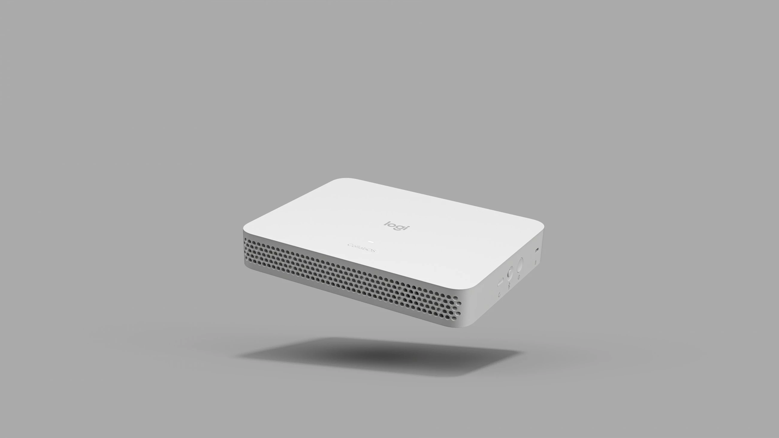 Sistem menaxhimi për video konferenca Logitech RoomMate, i bardhë