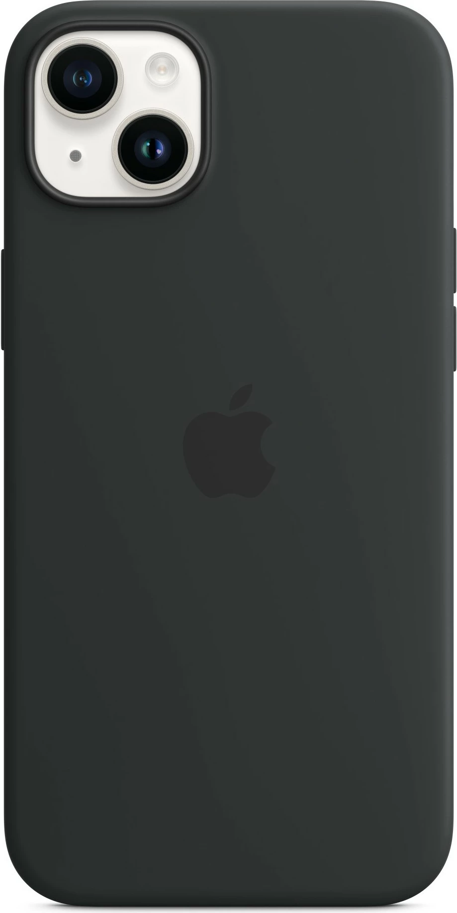 Mbështjellës Apple iPhone 14 Plus Silicone Case MagSafe, 6.7", e zezë