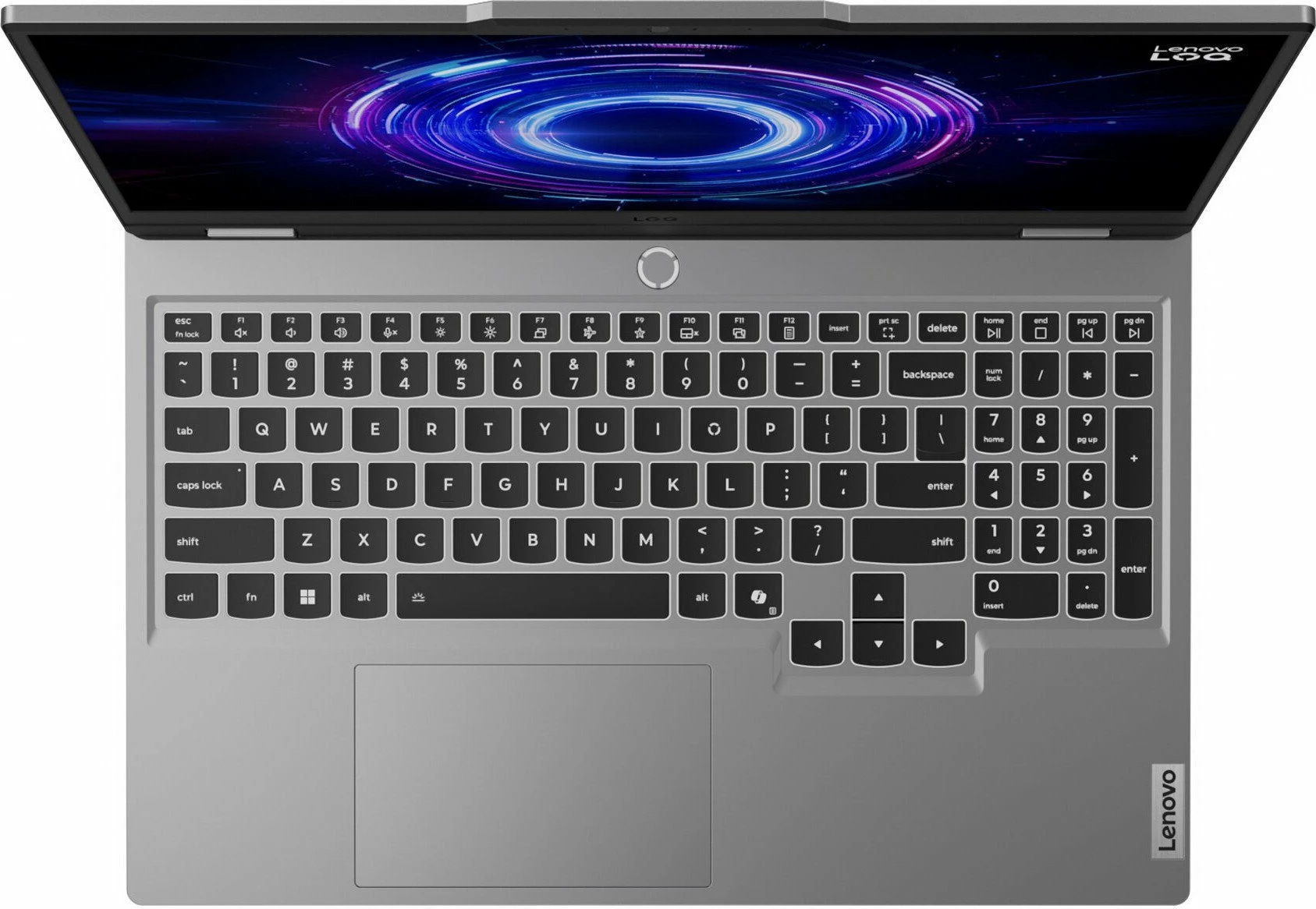 Laptop Lenovo LOQ 15IRX10 (83JE007SPB), i5-13450HX, 16GB RAM, 512GB SSD, GeForce RTX 5050 8GB, 15.6\" FHD IPS 144Hz, gri 2