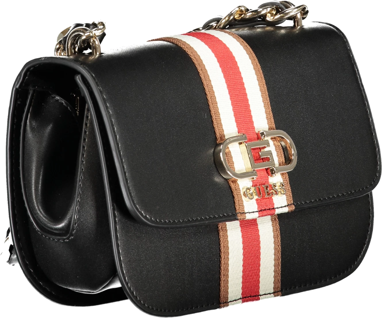 Çantë për femra GUESS JEANS Nelka, e zezë