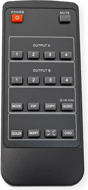 Switch HDMI Matrix VALUE 14.99.3592, 4x2, 4K 30Hz, me telekomandë, i zi