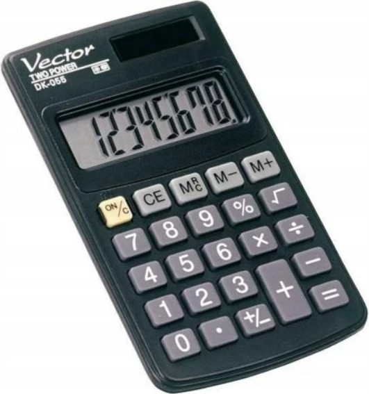 Kalkulator xhepi Vector DK-055, 8 shifra, i zi