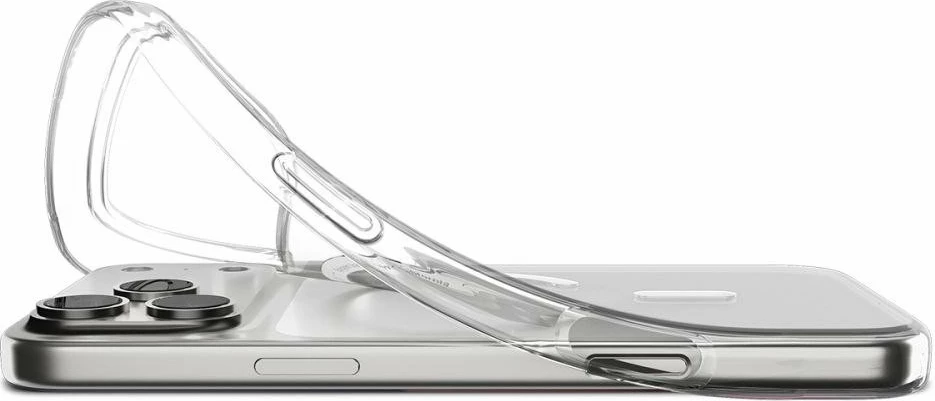 Mbështjellës Spigen Liquid Crystal MagSafe ACS10396 për iPhone 17 Pro, transparent