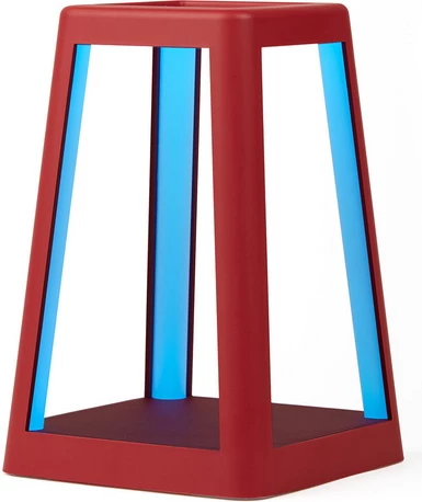 Llambë portative Lexon Lantern LH94DR me karikues wireless, LED, 15W, e kuqe