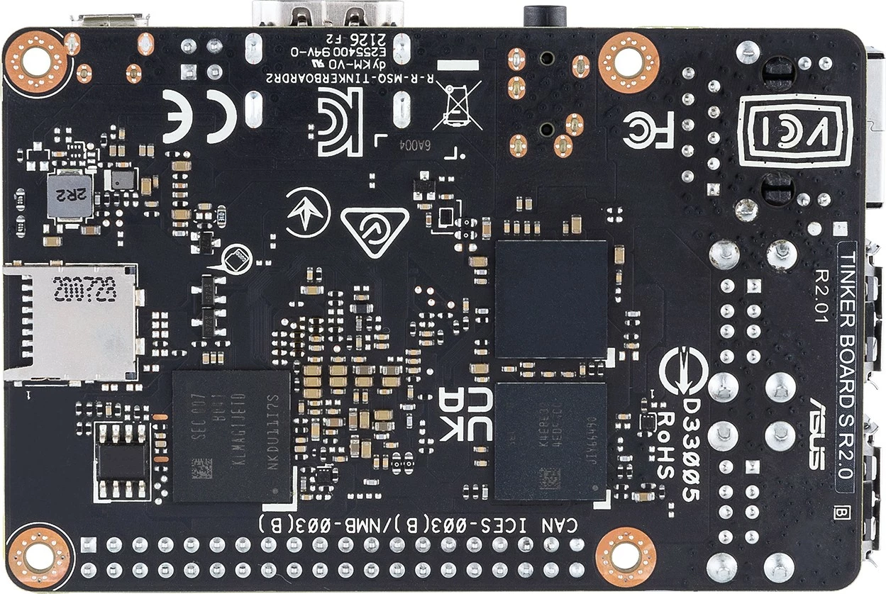 Pllakë amë ASUS Tinker Board S R2.0, 2GB RAM, 16GB eMMC, Wi-Fi, Bluetooth, e zezë