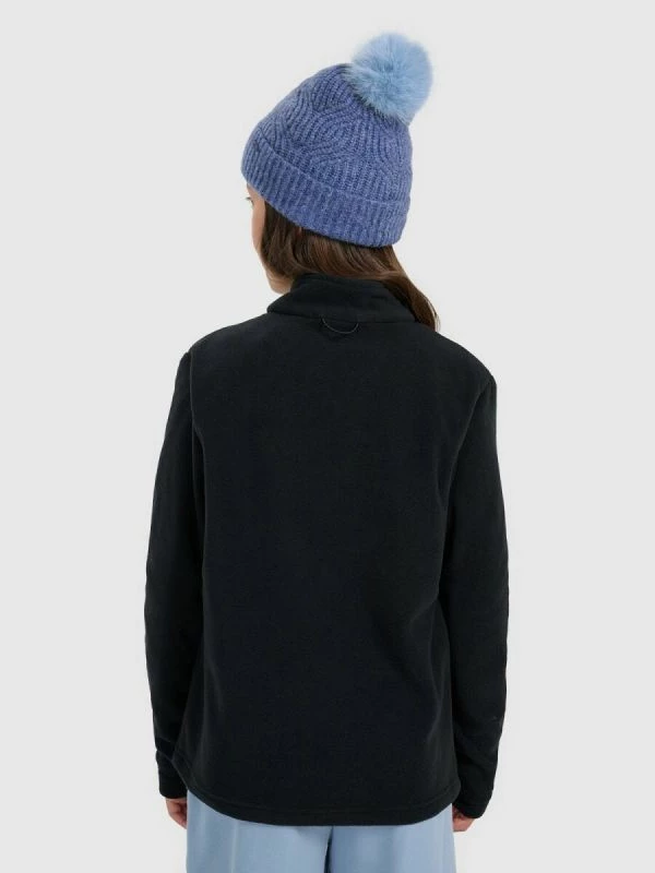 Jakne 3-në-1 për vajza 4f, e zezë