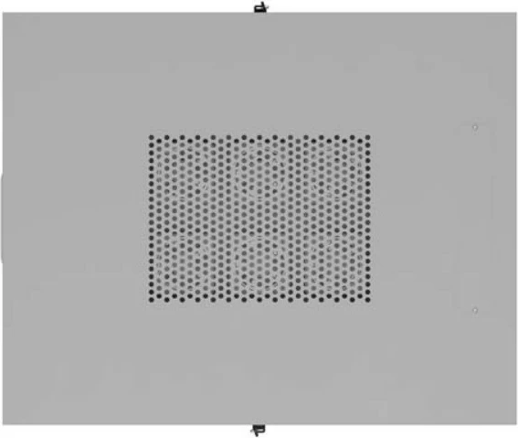 Kasë serveri Lanberg FF01-8047-12SL, 47U, me derë xhami, LCD, Gri