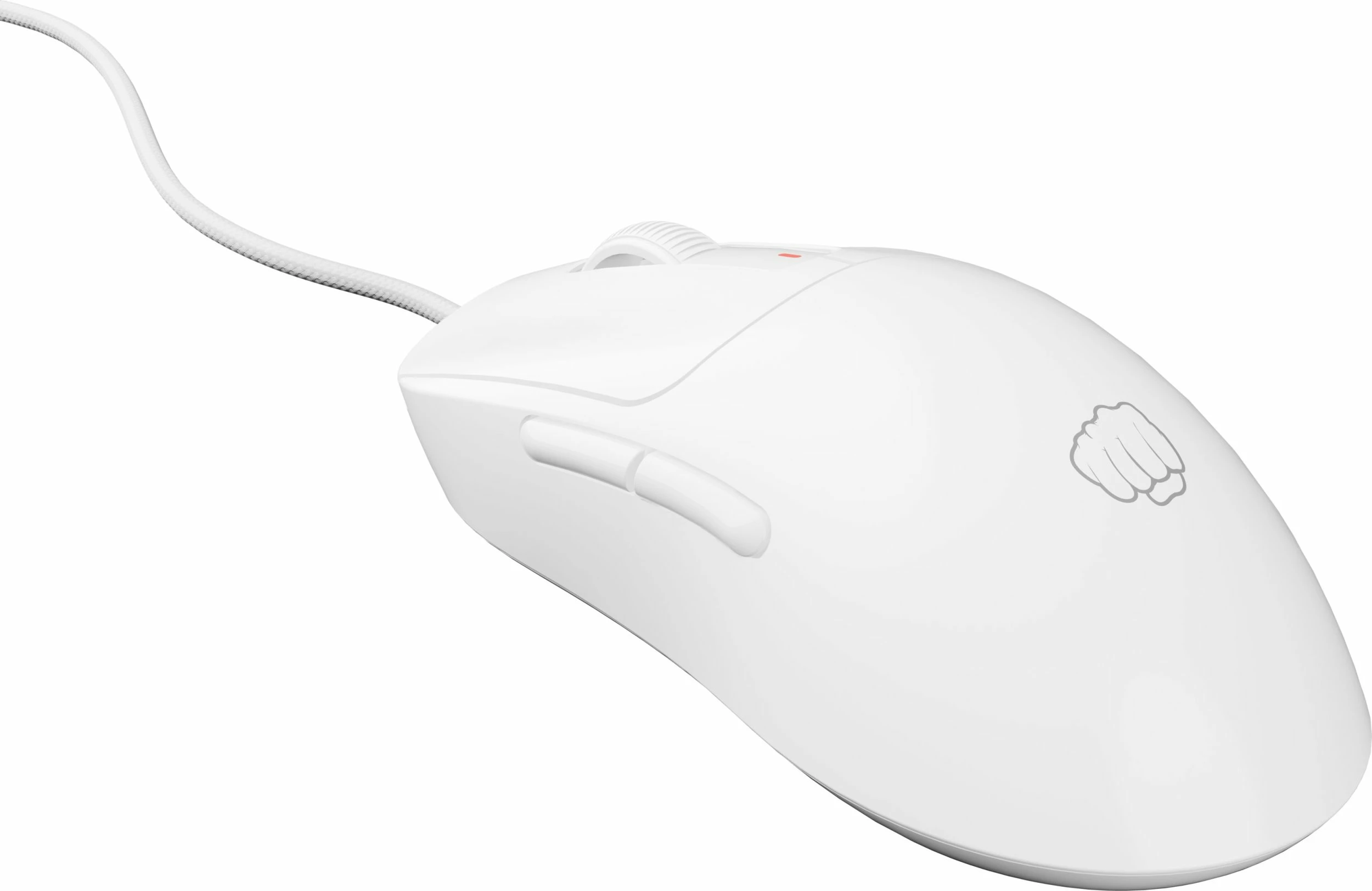 Maus gaming Fury Tanto T4 NFU-2200 me kabllo USB, 12000 DPI, 7 butona, 46 g, i bardhë