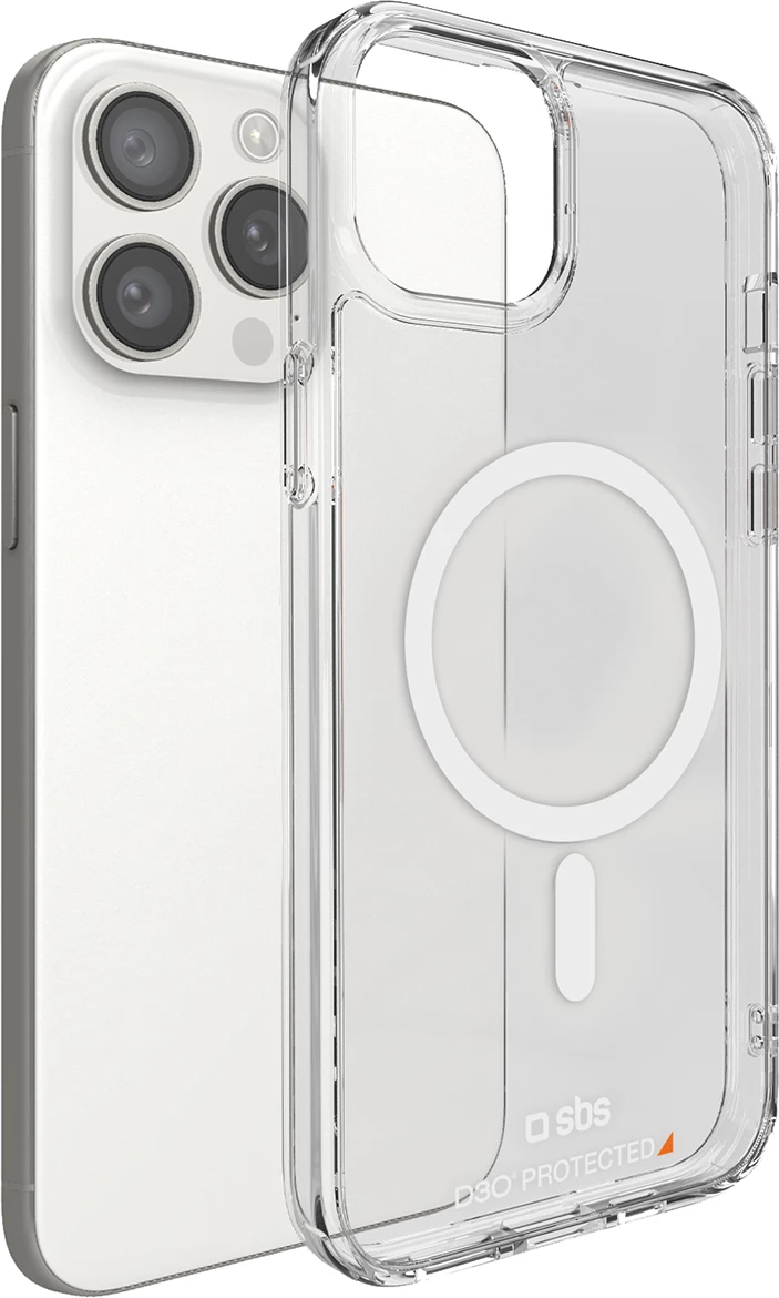 Mbështjellës SBS D3O MagSafe për iPhone 14 Pro, Transparent